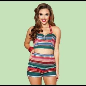 Bettie page honey high waisted shorts